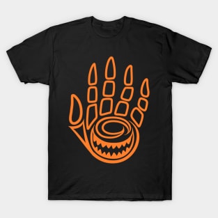 Laughing Hand: Orange (No Glow) T-Shirt